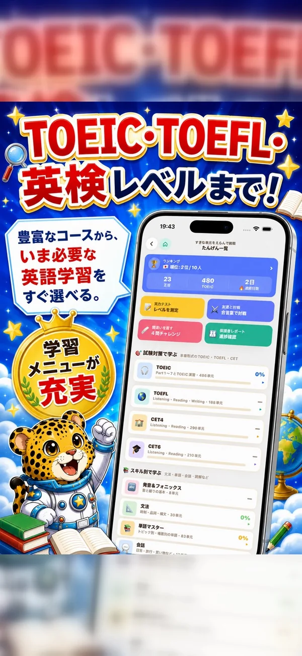 English Questの画面