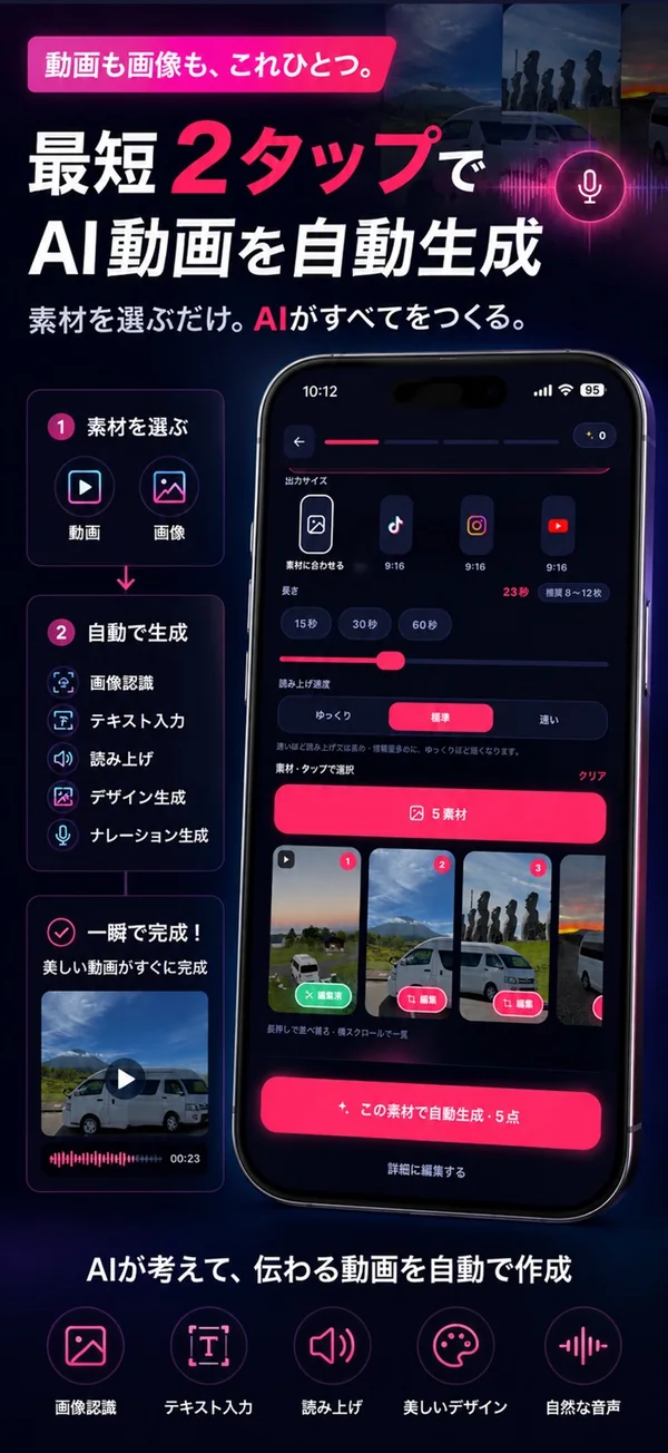 Reel Makeの画面 1