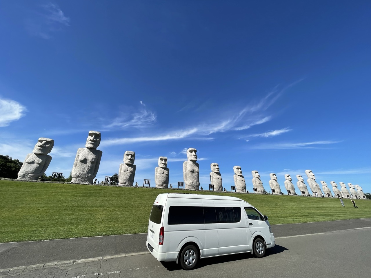 モアイ像公園