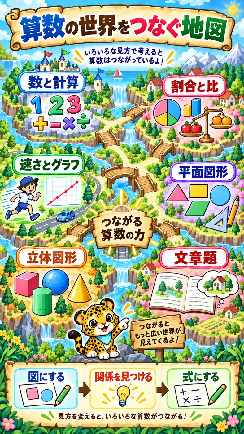 算数の図鑑・算数の世界をつなぐ地図
